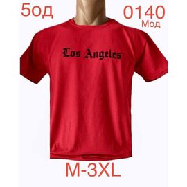 Фотография Футболка мужская ND1176-0140 red р.M-3XL "EMRE" недорого оптом от прямого поставщика