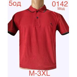 Фотография Футболка мужская ND1186-0142 red р.M-3XL "EMRE" недорого оптом от прямого поставщика