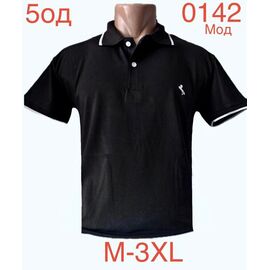 Фотография Футболка мужская ND1195-0142 black р.M-3XL "EMRE" недорого оптом от прямого поставщика