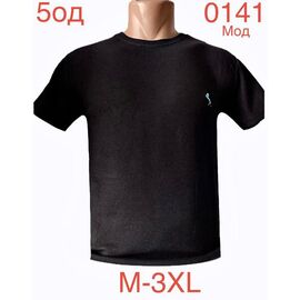 Фотография Футболка мужская ND1199-0141 black р.M-3XL "EMRE" недорого оптом от прямого поставщика