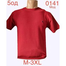 Фотография Футболка мужская ND1201-0141 red р.M-3XL "EMRE" недорого оптом от прямого поставщика