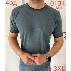 Фотография Футболка мужская ND1203-0134 mint р.L-3XL "EMRE" недорого оптом от прямого поставщика