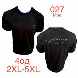 Фотография Футболка мужская ND1211-027 black р.2XL-5XL "EMRE" недорого оптом от прямого поставщика