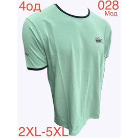Фотография Футболка мужская ND1224-028 mint р.2XL-5XL "EMRE" недорого оптом от прямого поставщика