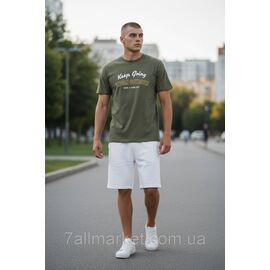 Фотография Футболка мужская молодежная с накатом  р-ры 48-58 (5цв)  "SKAY" недорого оптом от прямого поставщика