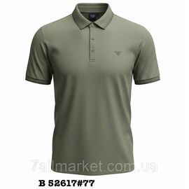 Футболка-поло чоловіча молодіжна однотонна р-ри L-4XL (5цв) "SKAY" недорого гуртом від прямого постачальника