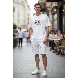 Футболка чоловіча молодіжна з накатом р-ри 48-58 (4 кв) "SKAY" недорого гуртом від прямого постачальника