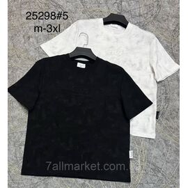 Футболка чоловіча молодіжна р-ри M-3XL (2хв) "PROSTOMEN" недорого гуртом від прямого постачальника