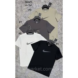 Футболка чоловіча молодіжна р-ри M-3XL (4 кв) "PROSTOMEN" недорого гуртом від прямого постачальника