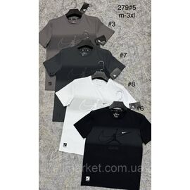 Футболка чоловіча молодіжна р-ри M-3XL (4 кв) "PROSTOMEN" недорого гуртом від прямого постачальника