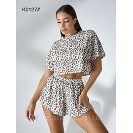 Фотография Пижама женская молодёжная р-ры S-2XL "FLOWER" купить недорого от прямого поставщик