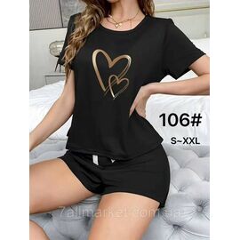 Фотография Пижама женская молодёжная р-ры S-2XL(2цв)"FLOWER" купить недорого от прямого поставщик