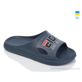 Фотография Шлепки мужские пляжные Лето N79/41 синій філа (6 пар р.41-45) "Lot Shoes" недорого оптом от прямого поставщика