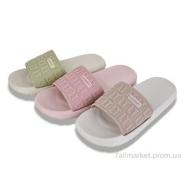 Фотография Шлепки женские облегченные Лето 777-43 mix (12 пар р.36-41) "Lion-Lu" недорого оптом от прямого поставщика