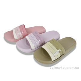Фотография Шлепки женские облегченные Лето 777-44 mix (12 пар р.36-41) "Lion-Lu" недорого оптом от прямого поставщика