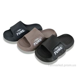 Фотография Шлепки мужские пляжные Лето 777-30 mix (12 пар р.40-45) "Lion-Lu" недорого оптом от прямого поставщика