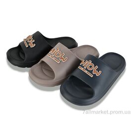 Фотография Шлепки мужские пляжные Лето 777-57 mix (12 пар р.40-45) "Lion-Lu" недорого оптом от прямого поставщика