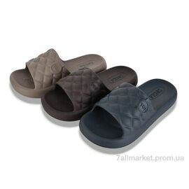 Фотография Шлепки мужские пляжные Лето 777-33 mix (12 пар р.40-45) "Lion-Lu" недорого оптом от прямого поставщика