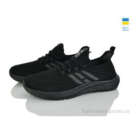 Фотография Кроссовки мужские модные Лето Крок К400 чорний (10 пар р.41-45) "Vladimir" недорого оптом от прямого поставщика