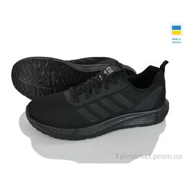 Фотография Кроссовки мужские модные Весна/осень Крок К406 чорний (10 пар р.41-45) "Vladimir" недорого оптом от прямого поставщика