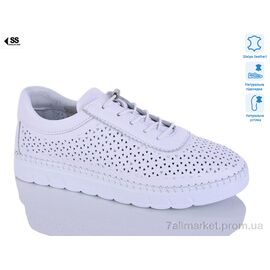 Фотография Кроссовки женские модные Лето 25068-1 white (8 пар р.36-41) "SHERLOCK SOON" недорого оптом от прямого поставщика