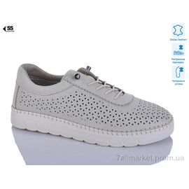 Фотография Кроссовки женские модные Лето 25068-1 silver-grey (8 пар р.36-41) "SHERLOCK SOON" недорого оптом от прямого поставщика