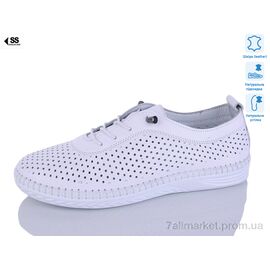 Фотография Кроссовки женские модные Лето 24025-1 beyaz (8 пар р.36-41) "SHERLOCK SOON" недорого оптом от прямого поставщика