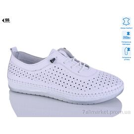 Фотография Кроссовки женские модные Лето 1800 white (8 пар р.36-41) "SHERLOCK SOON" недорого оптом от прямого поставщика