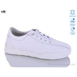 Фотография Кроссовки женские модные Весна/осень 259-5 white (8 пар р.36-41) "SHERLOCK SOON" недорого оптом от прямого поставщика