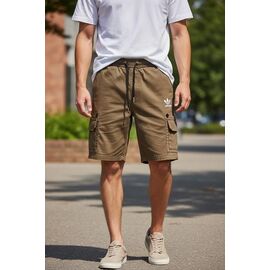 Шорти чоловічі H1209 brown р.M-3XL "Hai" недорого оптом від прямого постачальника