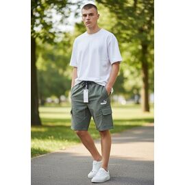 Шорти чоловічі H1216 olive р.M-3XL "Hai" недорого оптом від прямого постачальника