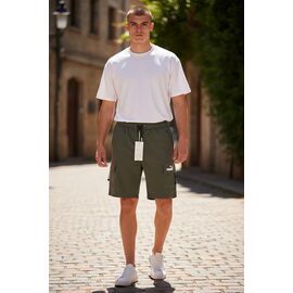 Шорти чоловічі H1221 khaki р.M-3XL "Hai" недорого оптом від прямого постачальника