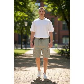 Шорти чоловічі H1227 olive р.M-3XL "Hai" недорого оптом від прямого постачальника