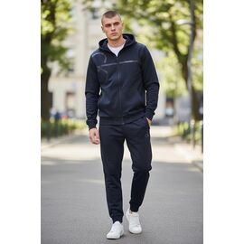 Костюм спортивний чоловічий H1277 navy р.M-3XL "Hai" недорого оптом від прямого постачальника