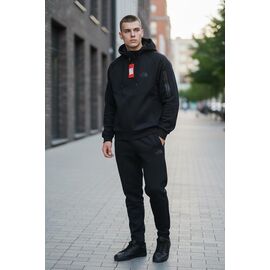 Костюм спортивний чоловічий H1290 black р.M-3XL "Hai" недорого оптом від прямого постачальника