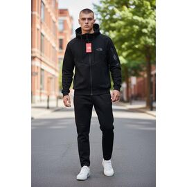 Костюм спортивний чоловічий H1301 black р.M-3XL "Hai" недорого оптом від прямого постачальника