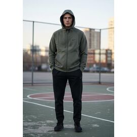 Костюм спортивний чоловічий H1307 khaki р.M-3XL "Hai" недорого оптом від прямого постачальника