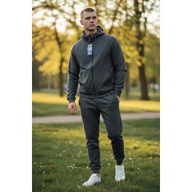 Костюм спортивний чоловічий H1309 grey р.M-3XL "Hai" недорого оптом від прямого постачальника