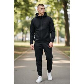 Костюм спортивний чоловічий H1311 black р.M-3XL "Hai" недорого оптом від прямого постачальника