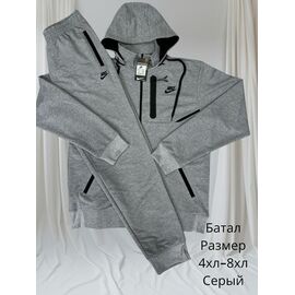 Костюм спортивний чоловічий H1320 grey р.4XL-8XL "Hai" недорого оптом від прямого постачальника