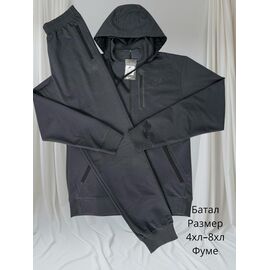 Костюм спортивний чоловічий H1329 grey р.4XL-8XL "Hai" недорого оптом від прямого постачальника