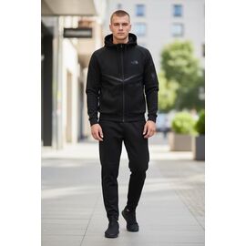 Костюм спортивний чоловічий H1334 black р.M-3XL "Hai" недорого оптом від прямого постачальника