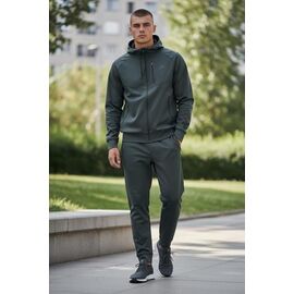 Костюм спортивний чоловічий H1337 grey р.M-3XL "Hai" недорого оптом від прямого постачальника