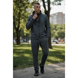 Костюм спортивний чоловічий H1358 grey р.M-3XL "Hai" недорого оптом від прямого постачальника