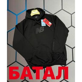 Худи чоловічий 14049 black р.2XL-6XL "Alex Clothes" недорого оптом від прямого постачальника