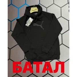 Худи чоловічий 14053 black р.2XL-6XL "Alex Clothes" недорого оптом від прямого постачальника