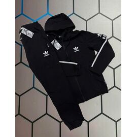 Костюм спортивний чоловічий 14064 black р.S-2XL "Alex Clothes" недорого оптом від прямого постачальника