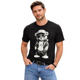 Футболка чоловіча AL69 black р.M-3XL "Алия" недорого оптом від прямого постачальника