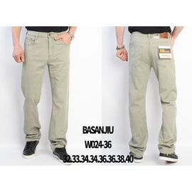 Джинси чоловічі 024-36 beige р.32-40 "Basanjiu" недорого оптом від прямого постачальника