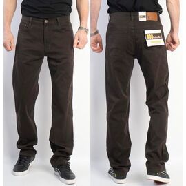 Джинси чоловічі 028-19-10 brown р.32-40 "Basanjiu" недорого оптом від прямого постачальника